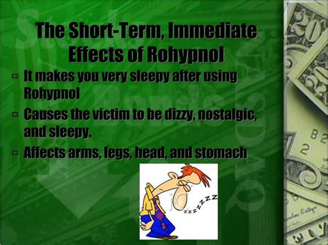 rohypnol short term risks